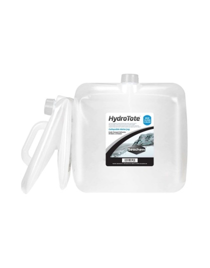 Seachem Laboratories HydroTote Collapsible Water Jug White, 1ea/2.5 gal/10 l