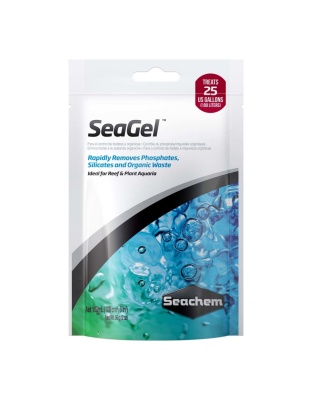 Seachem Laboratories SeaGel Phosphate, Silicate, and Organic Waster Remover 1ea/100 ml