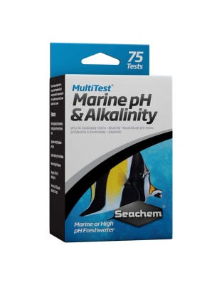 Seachem Laboratories MultiTest Marine pH Alkalinity Test Kit 1ea