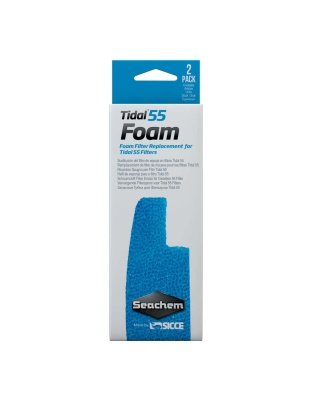 Seachem Laboratories Tidal Foam Sponge For Tidal 55 Filters, Blue, 1ea/2 pk