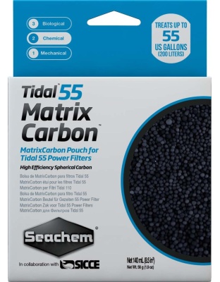Seachem Laboratories Tidal Matrix Activated Carbon Media 1ea/140 ml