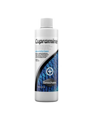 Seachem Laboratories Cupramine Copper Treatment 1ea/8.5 fl. oz.
