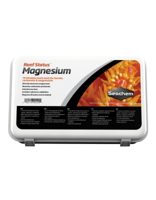 Seachem Laboratories Reef Status Magnesium Carbonate & Borate Test Kit 1ea