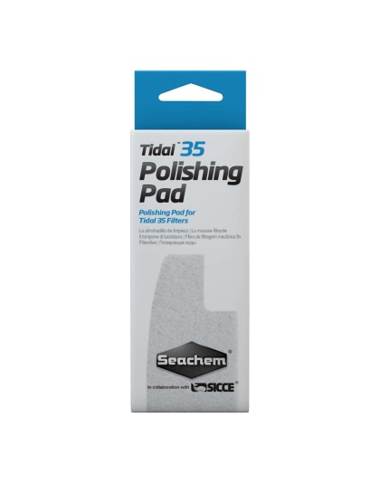 Seachem Laboratories Tidal Polishing Pad For Tidal 35 Filters, White, 1ea/2 pk