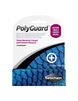 Seachem Laboratories PolyGuard Bacterial, Fungal and Parasitic Diseases Treatment 1ea/0.4 oz.