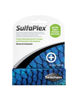 Seachem Laboratories Sulfaplex Antibiotic and Anti-fungal Medication 1ea/0.4 oz.