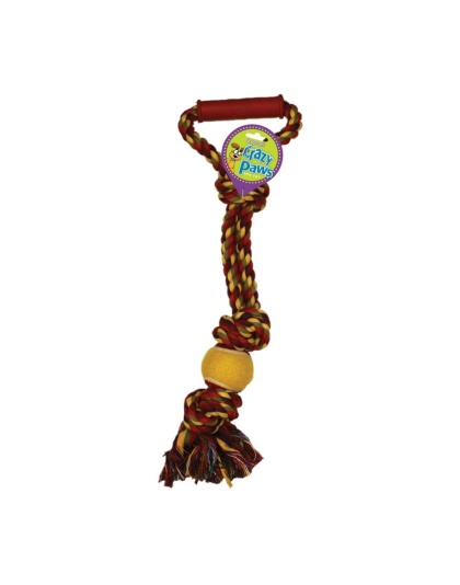 SENTRY Crazy Paws Tug Toy Group "B" Assorted 1ea/20 in