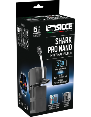 Sicce Shark Pro Nano Internal Filter 1ea/250