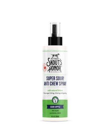 Skout Honor Super Sour! Anti Chew Spray Counter Top Display 12Pk