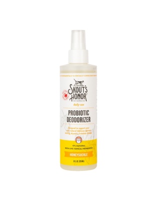 Skouts Honor Cat Probiotic Deodorizer Honeysuckle 8oz.