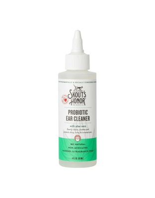 Skouts Honor Cat Probiotic Ear Cleaner 4oz.