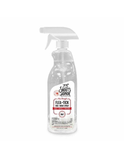 Skouts Honor Dog Flea and Tick Home Spray 28Oz