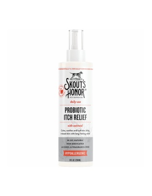 Skouts Honor Dog Probiotic Anti Itch Relief 8oz.