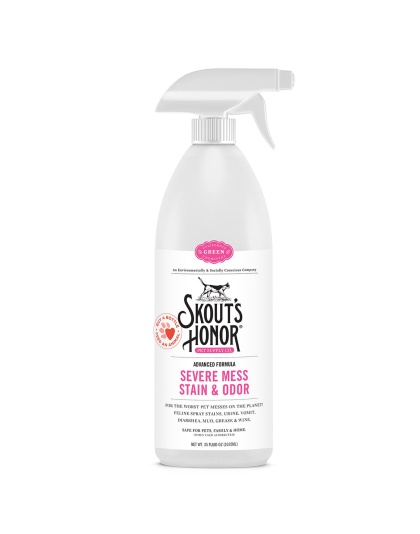 Skout Honor Cat Stain and Odor Severe Mess Advance Formula