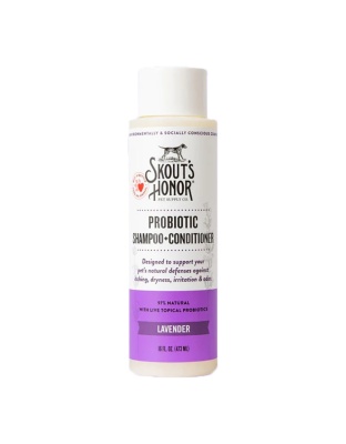 Skouts Honor Dog Shampoo Conditioner Lavender 16Oz