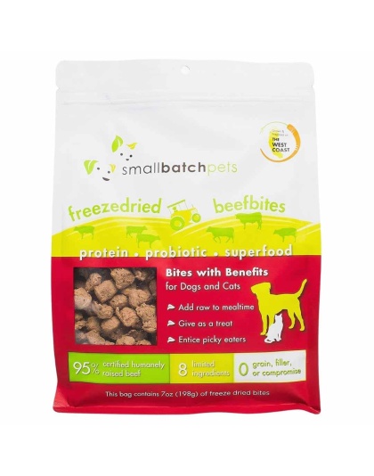 Small Batch Freeze Dried Beef Bites - 7oz.