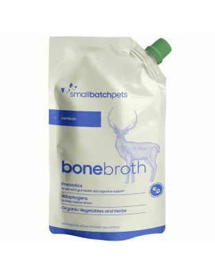 Small Batch Shelf Stable Venison Bone Broth - 16oz.