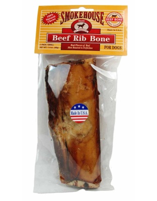 Smokehouse USA Made Beef Rib Bones 1ea/6 in, 1.4 oz