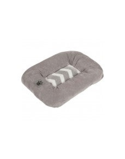 SnooZZy Zig Zag Low Bumper Kennel Dog Mat Grey 1ea/XS