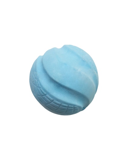 Snugarooz Sky Bounce Ball Eco TPR  Dog Toy Blue 3in.