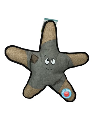 Snugarooz Sophie The Starfish with Rubber Spikey Ball Gray 21in.