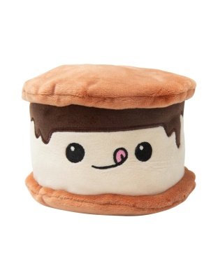 Snugarooz Summer The Smore Plush Dog Toy 4.25in.