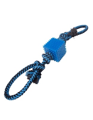 Snugarooz Tug N' Cube Dog Toy Assorted 18in.