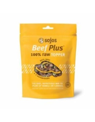 Sojos Beef Plus Topper Dog Food 4oz.