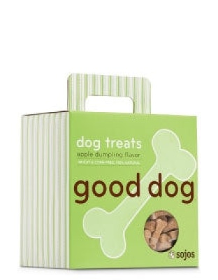 Sojos Good Dog Treats Apple Dumpling 8oz.