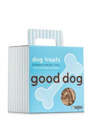 Sojos Good Dog Treats Blueberry Cobbler 8oz.