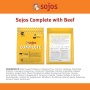 Sojos Complete Beef Recipe Adult Freeze-Dried Grain-Free Dehydrated Dog Food, 1.75 Lbs