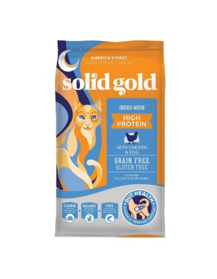 Solid Gold Cat  Indigo Moon Grain Free 6Lb