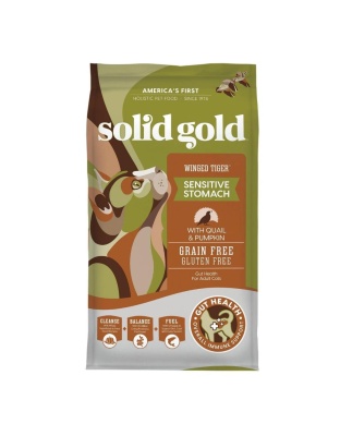 Solid Gold Cat  Winged Tiger Quail Grain Free 3Lb
