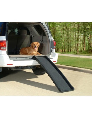 Solvit Products Happy Ride Folding Ramp for Dogs Black 1ea