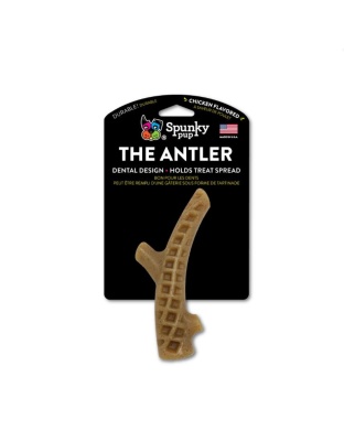 Spunkypup The Antler Nylon Chew Toy Deer One Size
