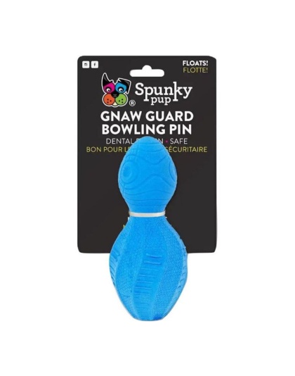 Spunkypup Gnaw Guard Squeaky Toy Bowling Pin One Size