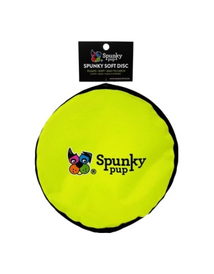 Spunkypup Soft Disc Flying Fetch Toy