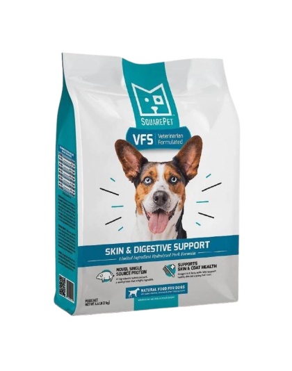 Squarepet Vfs Skin/Digest 4.4Lb  Dog (Hydrlzd Pork)