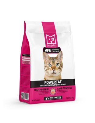 Square Pet VFS Powercat 4.4Lb  Herring Salmon