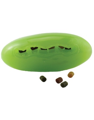 Starmark Pickle Pocket Treat Ball Toy Green 1ea/One Size
