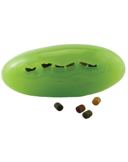 Starmark Pickle Pocket Treat Ball Toy Green 1ea/One Size