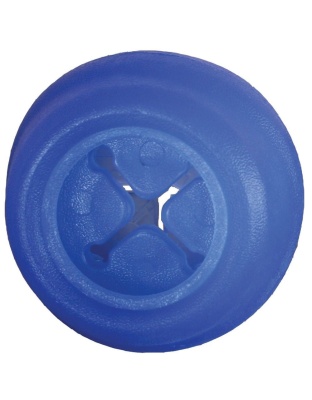 Starmark Everlasting Treat Ball Dog Toy Blue 1ea/MD