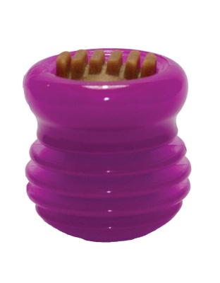 Starmark Groovy Ball with USA Made Treat Purple 1ea/SM