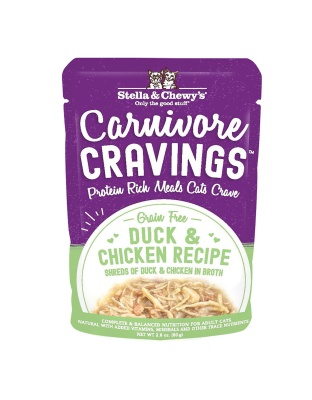 Stella and Chewys Carnivore Cravings Duck and Chicken Recipe 2.8oz. (Case of 24)