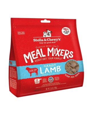Stella and Chewys Dog Freeze-Dried Tantalizing Lamb Meal Mixers 35oz.