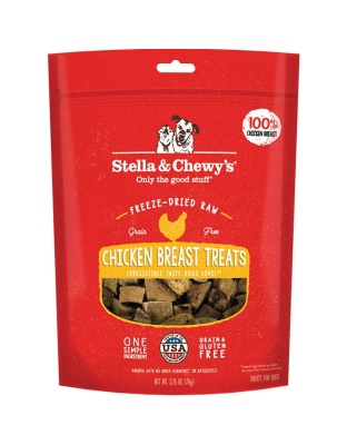 Stella And Chewys Dog Freeze-Dried Treat Chicken Breast 2.75oz.