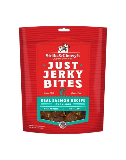Stella And Chewys Dog Just Jerky Grain Free Salmon 6oz.