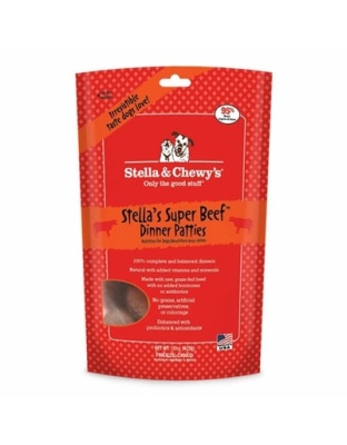 Stella And Chewys Dog Freeze-Dried Beef Dinner Patties 5.5oz.