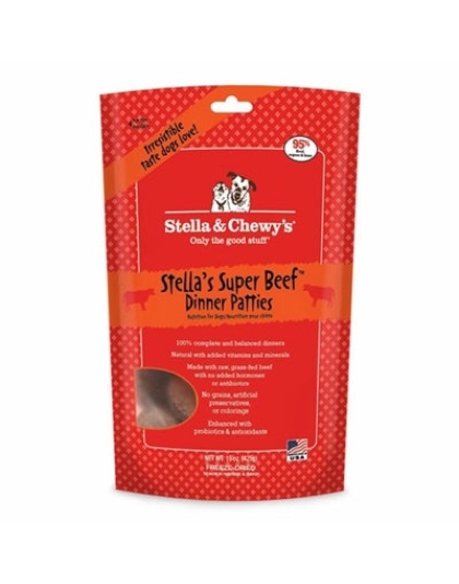 Stella And Chewys Dog Freeze-Dried Beef Dinner Patties 5.5oz.