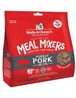 Stella And Chewys Dog Freeze-Dried Mixer Pork 18 oz.